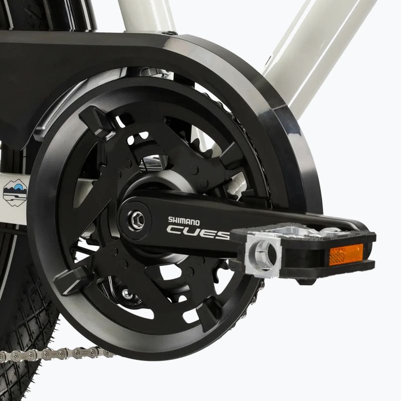 Men's trekking bike KROSS Trans 5.0 grey/navy/shine 9