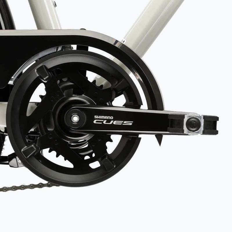 Men's trekking bike KROSS Trans 5.0 grey/navy/shine 10