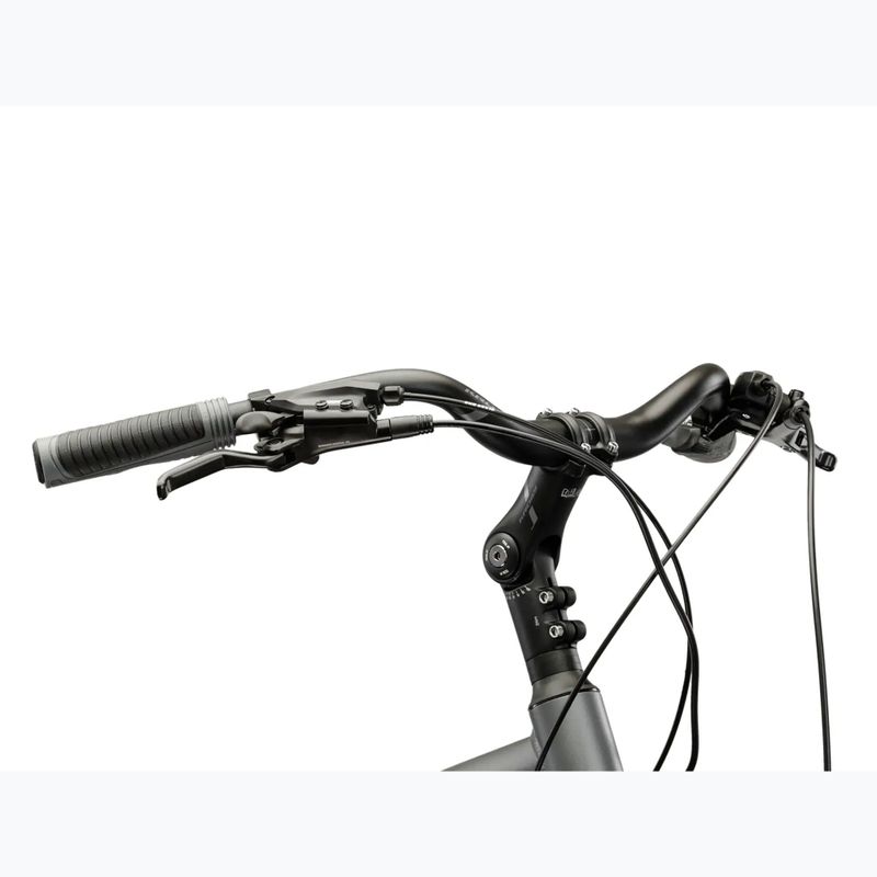 Men's trekking bike KROSS Trans 4.0 grey/black/matte 4