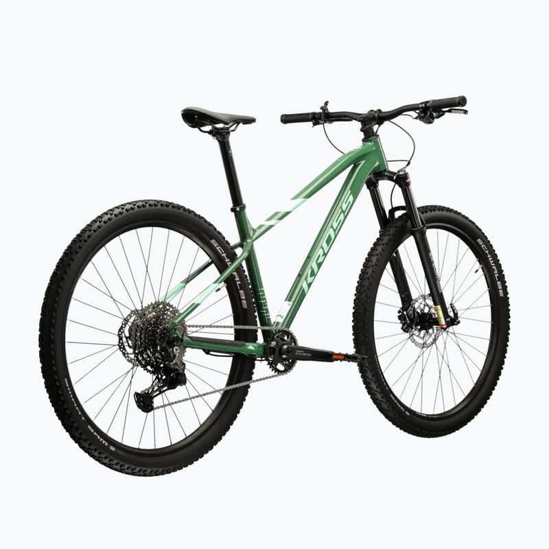 Mountain bike KROSS Level 5.0 green/green/shine 3