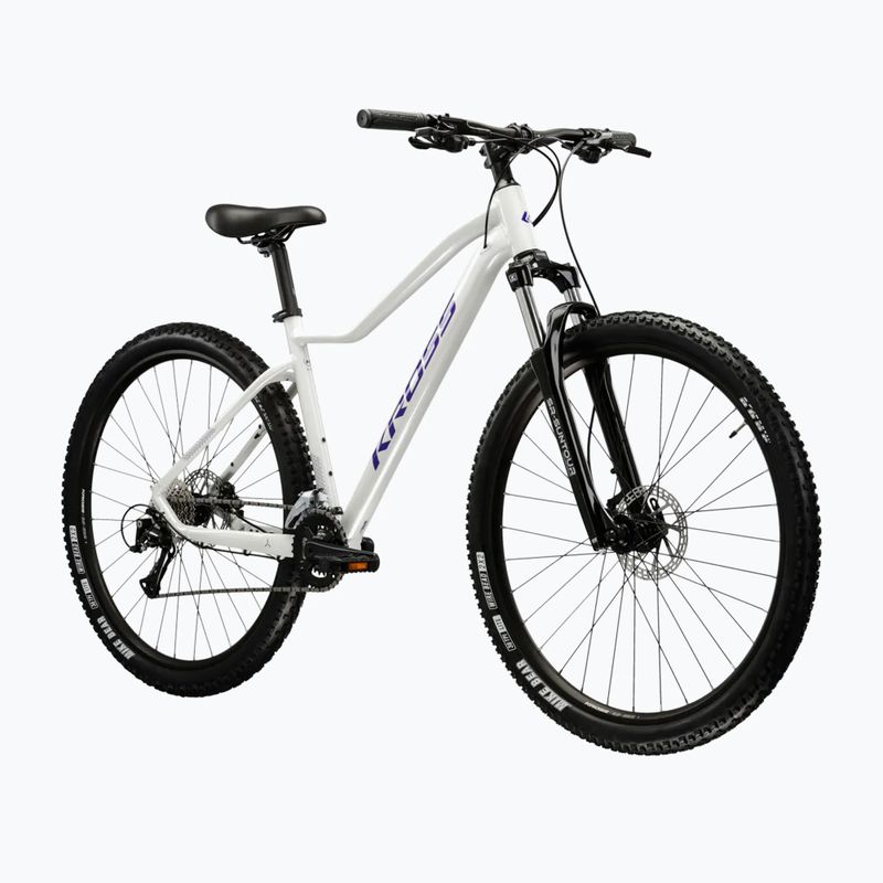 Women's mountain bike KROSS Lea 4.0 W 27.5 pearl/purple/shine 2