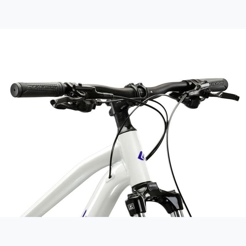 Women's mountain bike KROSS Lea 4.0 W 27.5 pearl/purple/shine 4