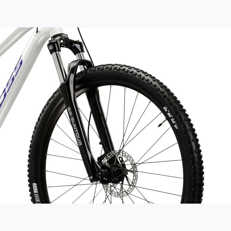 Women's mountain bike KROSS Lea 4.0 W 27.5 pearl/purple/shine 5