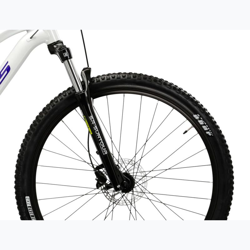 Women's mountain bike KROSS Lea 4.0 W 27.5 pearl/purple/shine 6