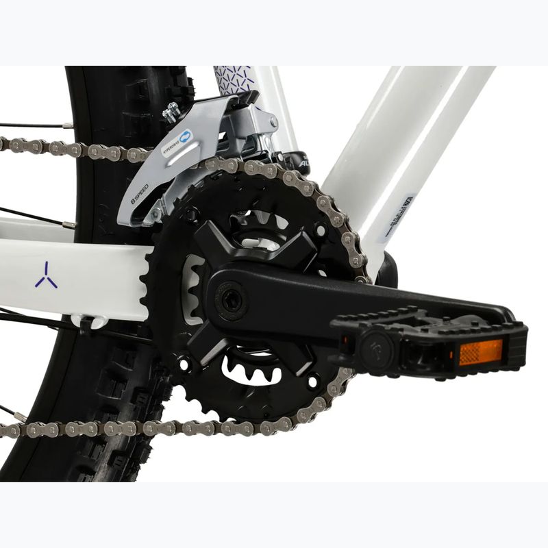 Women's mountain bike KROSS Lea 4.0 W 27.5 pearl/purple/shine 9