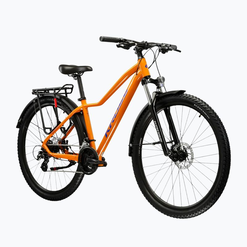 Women's mountain bike KROSS Lea 2.0 Eq W 29 orange/navy/shine 2