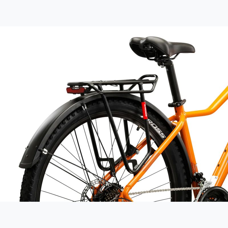 Women's mountain bike KROSS Lea 2.0 Eq W 29 orange/navy/shine 11
