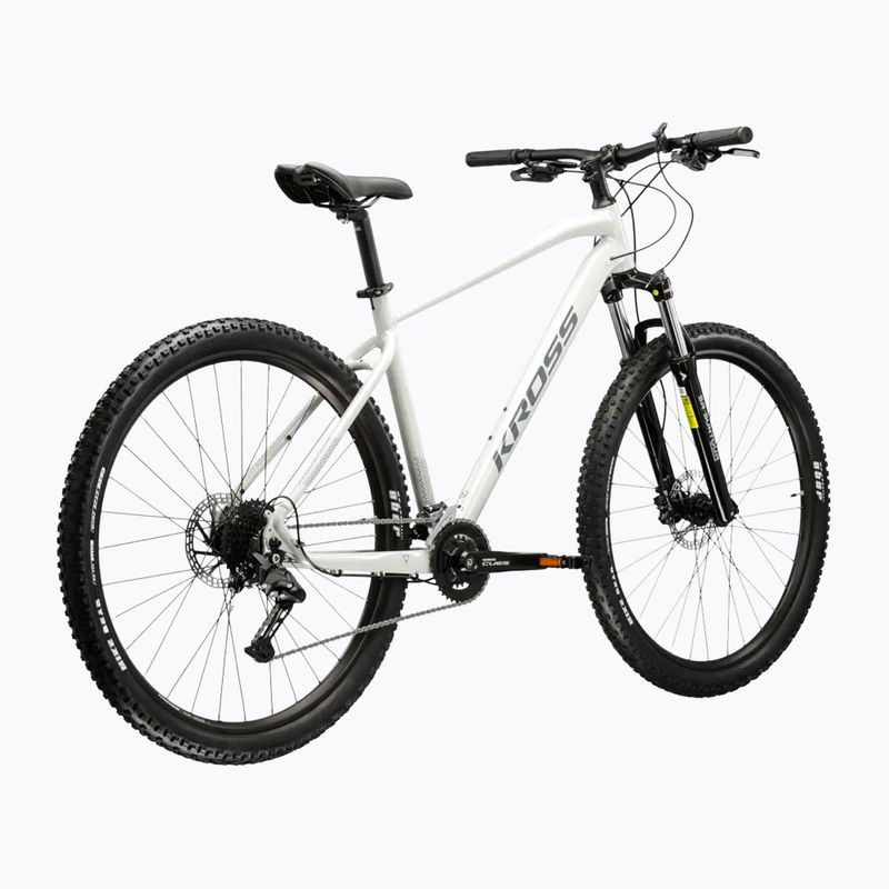 Mountain bike KROSS Hexagon 5.0 27.5" 2025 grey/grey/shine 3