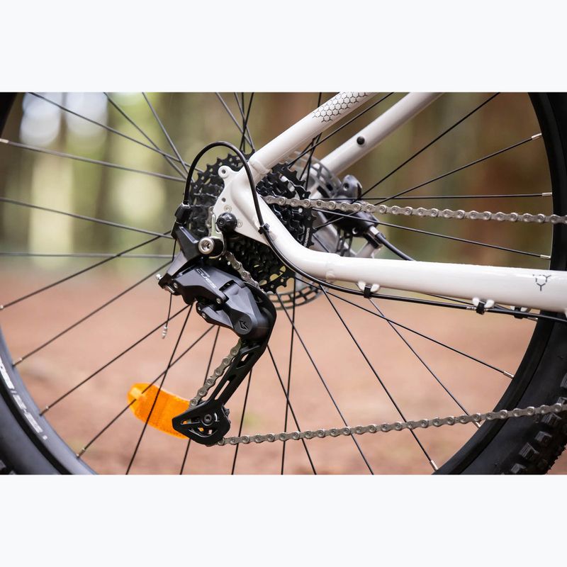 Mountain bike KROSS Hexagon 5.0 27.5" 2025 grey/grey/shine 15