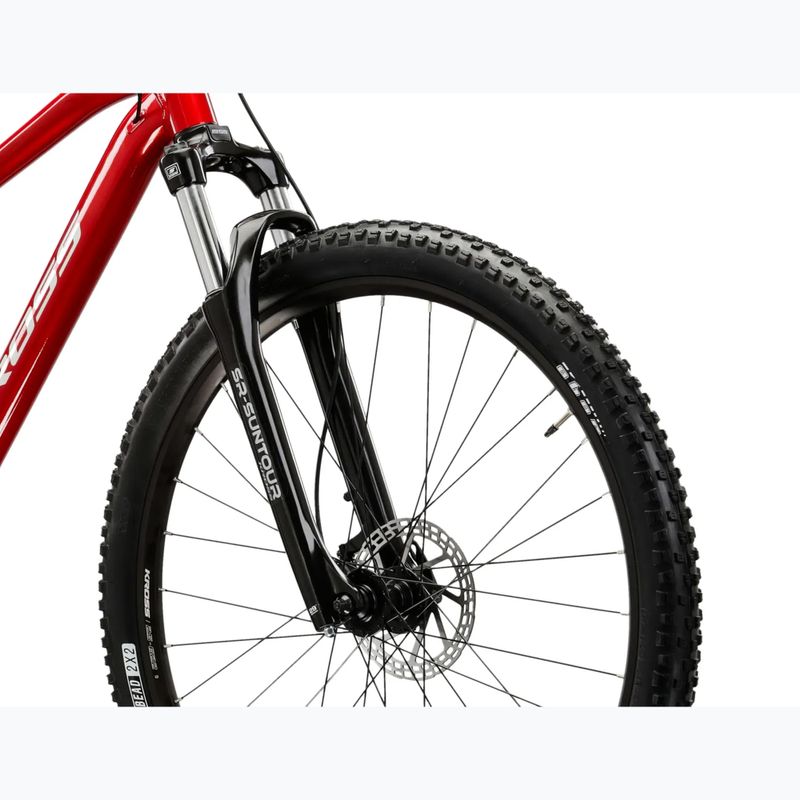 Mountain bike KROSS Hexagon 4.0 29" red/silver/shine 5