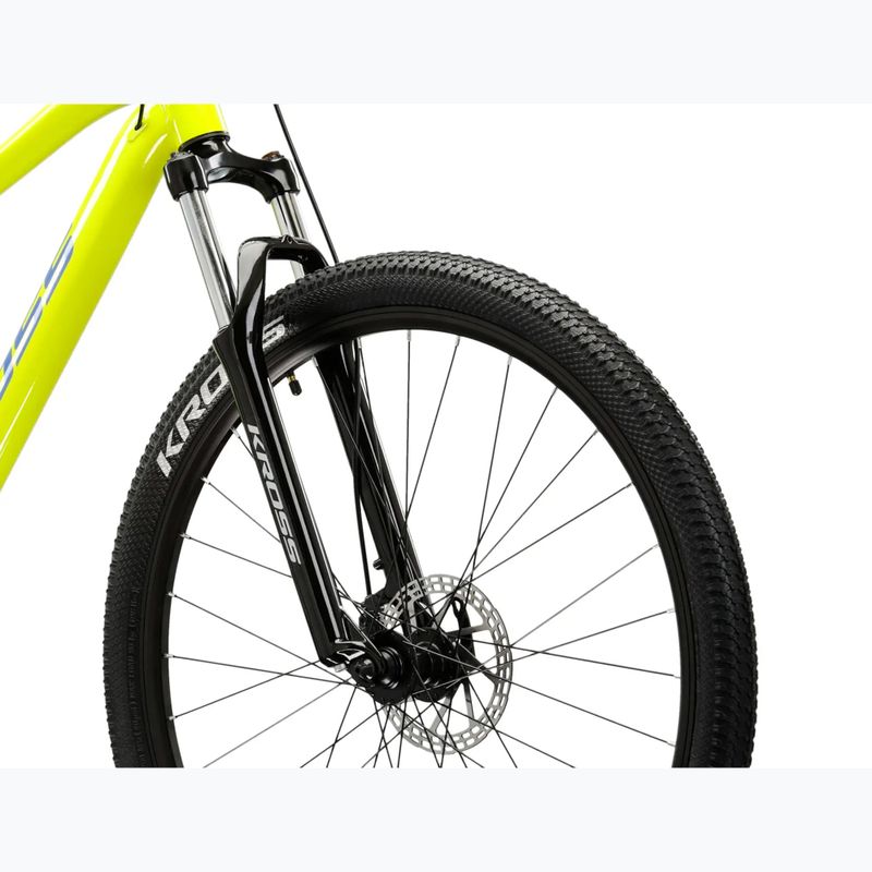 Mountain bike KROSS Hexagon 2.0 29" 2025 lime/blue/ shine 5