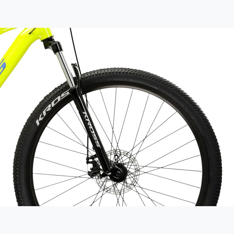 Mountain bike KROSS Hexagon 2.0 29" 2025 lime/blue/ shine 6