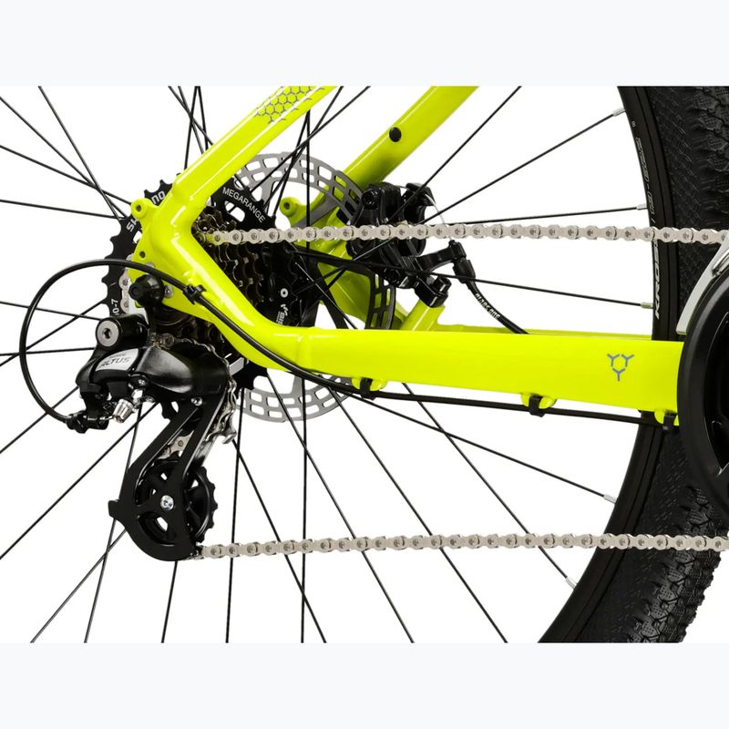 Mountain bike KROSS Hexagon 2.0 29" 2025 lime/blue/ shine 8
