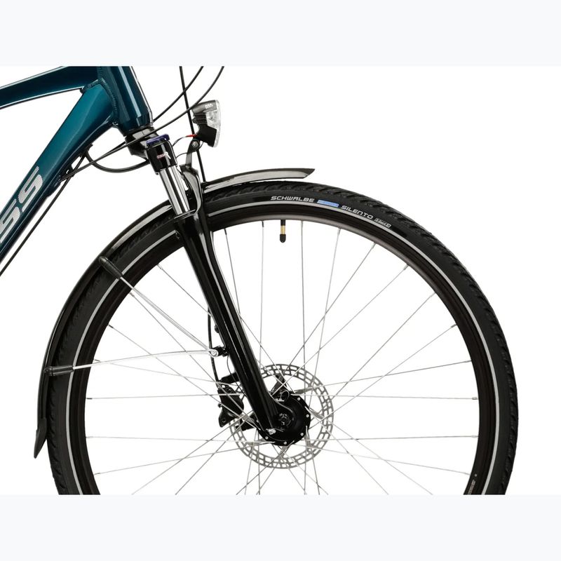 Trekking bike KROSS Explorer 4.0 turquoise/silver/shine 6