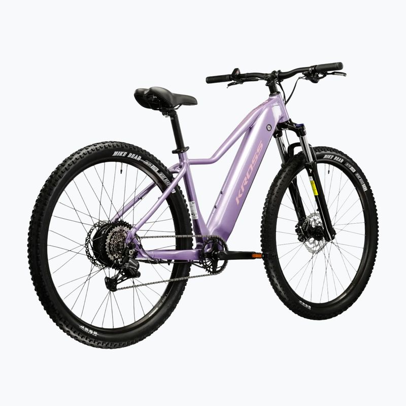 Women's electric bike KROSS Lea Boost 1.0 522Wh purple/pink/shine 3