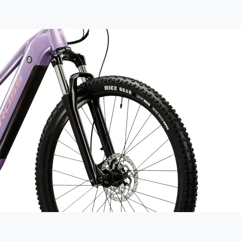 Women's electric bike KROSS Lea Boost 1.0 522Wh purple/pink/shine 5