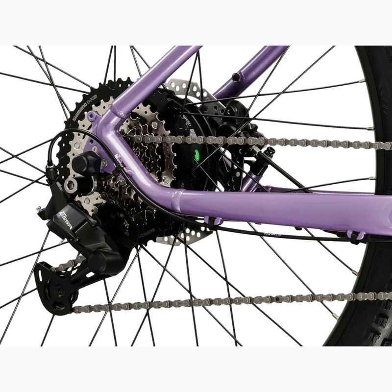 Women's electric bike KROSS Lea Boost 1.0 522Wh purple/pink/shine 8