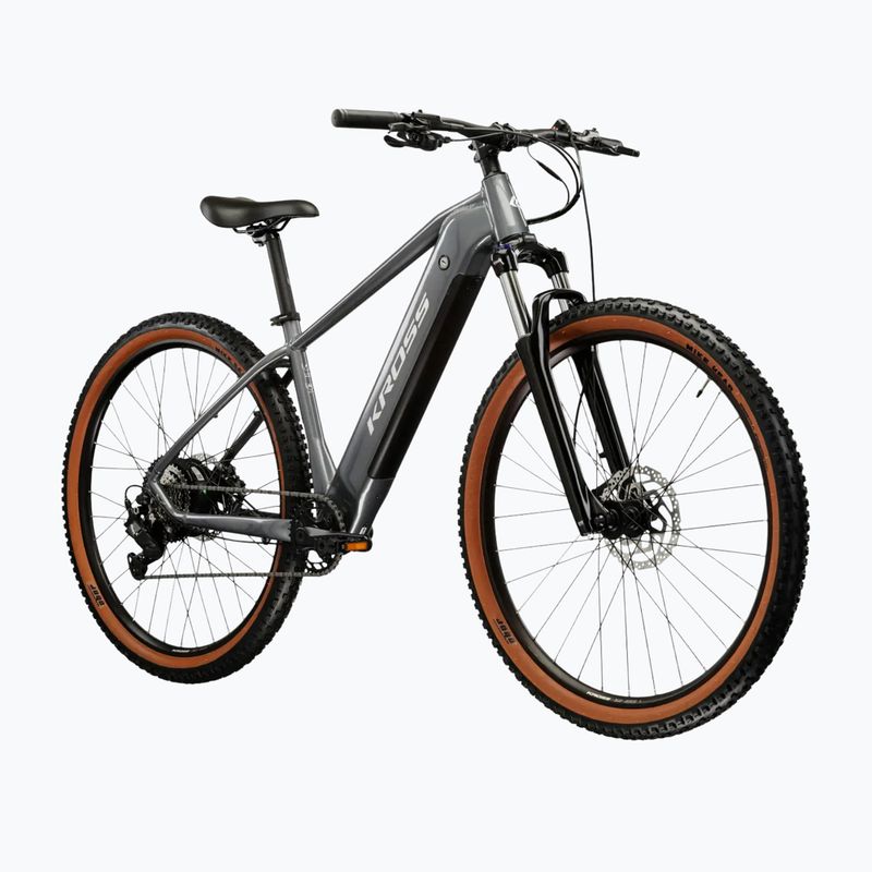 Electric bike KROSS Hexagon Boost 1.0 522Wh grey/grey/shine 2