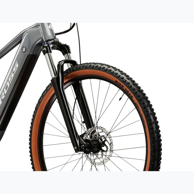 Electric bike KROSS Hexagon Boost 1.0 522Wh grey/grey/shine 5