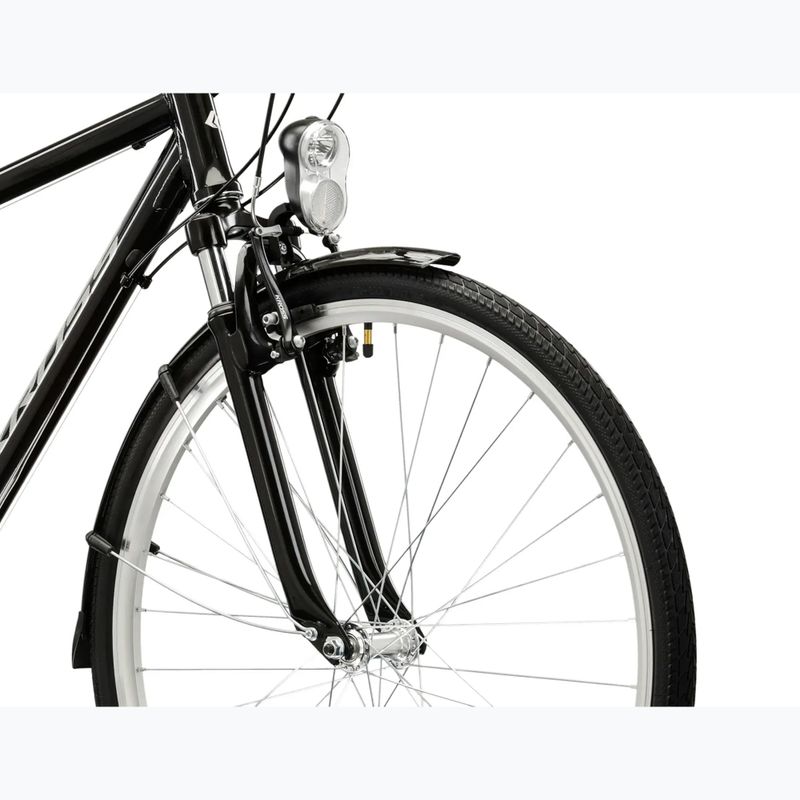 Trekking bike KROSS Explorer 2.0 black/silver/shine 5