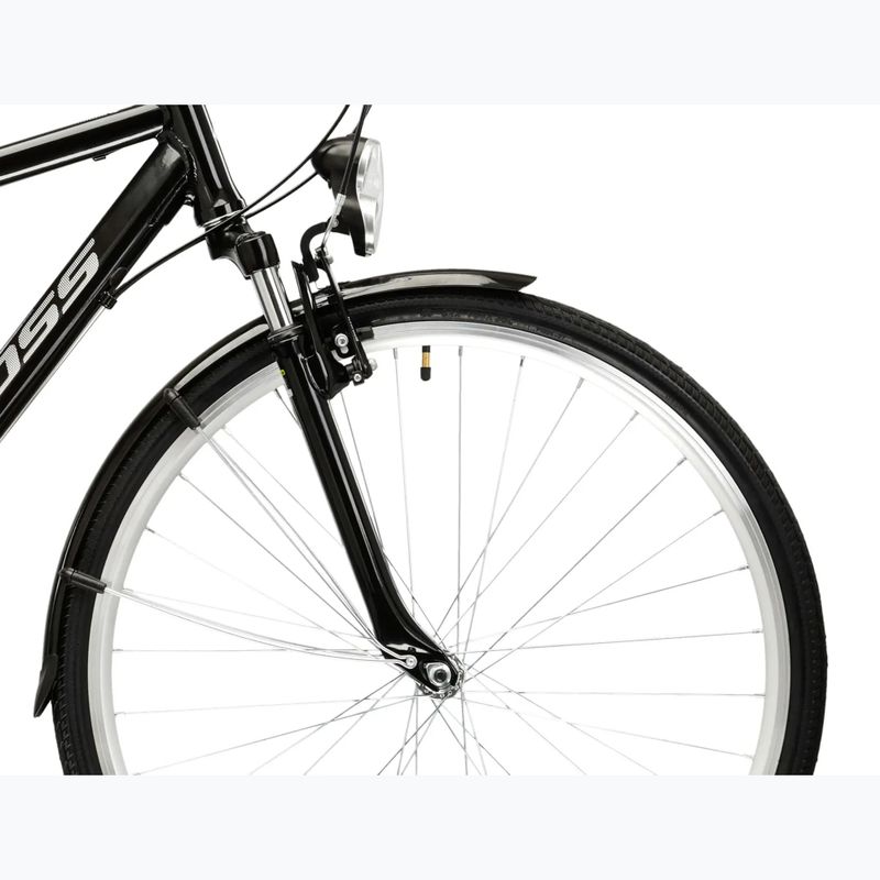 Trekking bike KROSS Explorer 2.0 black/silver/shine 6