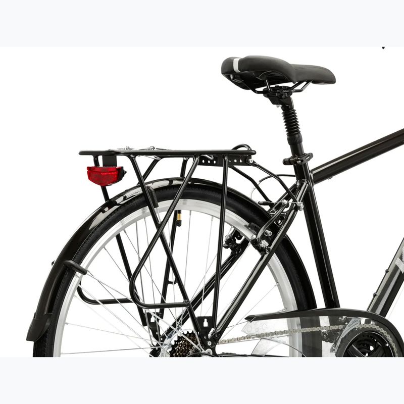 Trekking bike KROSS Explorer 2.0 black/silver/shine 10