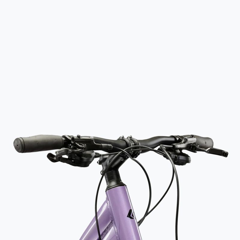 Women's cross bike KROSS Evado 5.0 W purple/black/shine 4