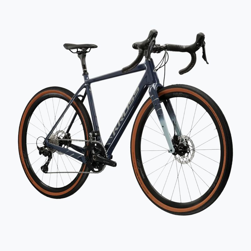 Gravel bike KROSS Esker 8.0 navy/blue/shine 2
