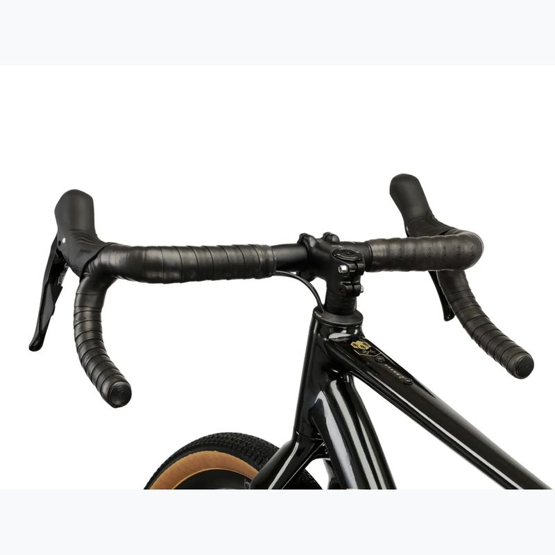 Gravel bike KROSS Esker 6.0 black/gold/shine 4