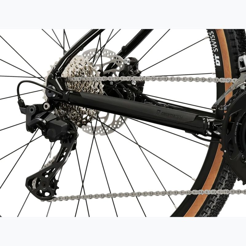 Gravel bike KROSS Esker 6.0 black/gold/shine 9