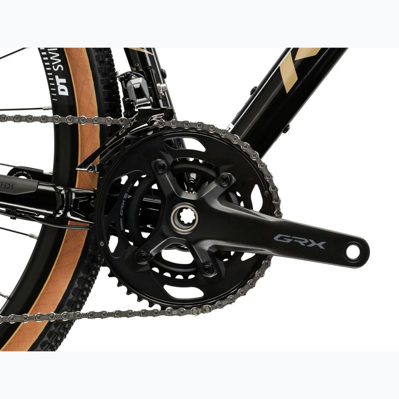 Gravel bike KROSS Esker 6.0 black/gold/shine 11