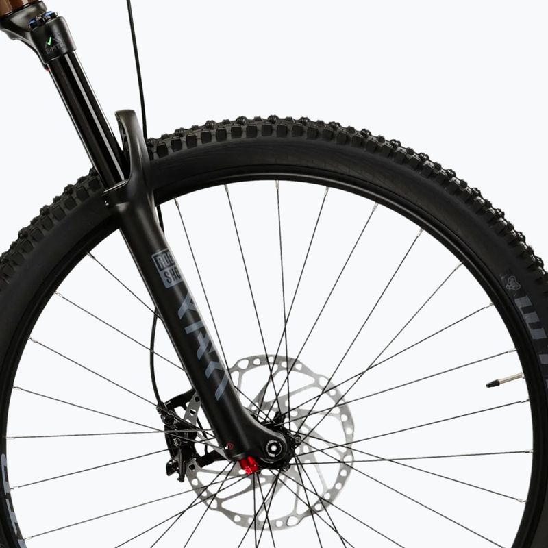 Men's electric bike KROSS Grist Boost 3.0 el. 630 Wh brown/black/shine 6