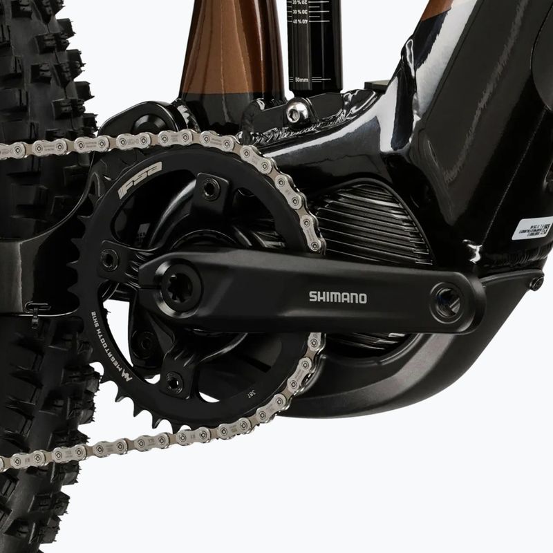Men's electric bike KROSS Grist Boost 3.0 el. 630 Wh brown/black/shine 9