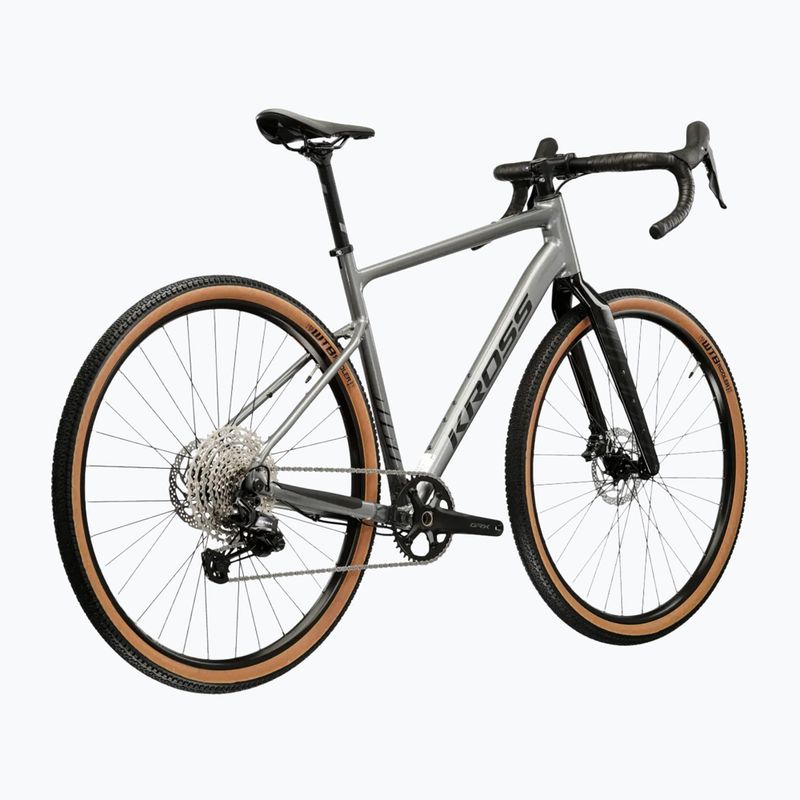 Gravel bike KROSS Esker 5.0 grey/graphite 3