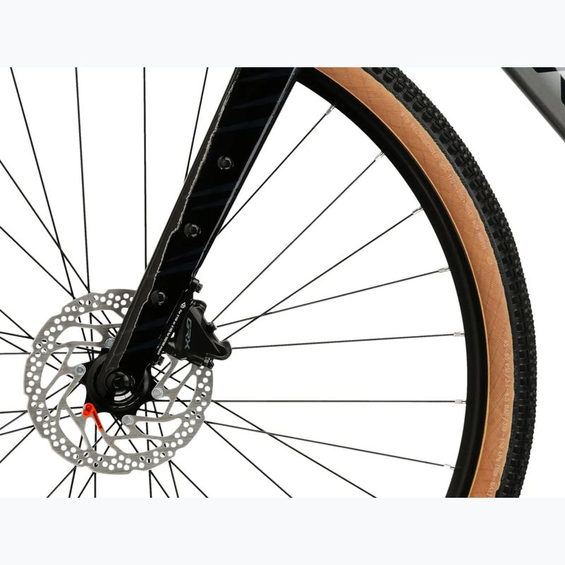Gravel bike KROSS Esker 5.0 grey/graphite 8