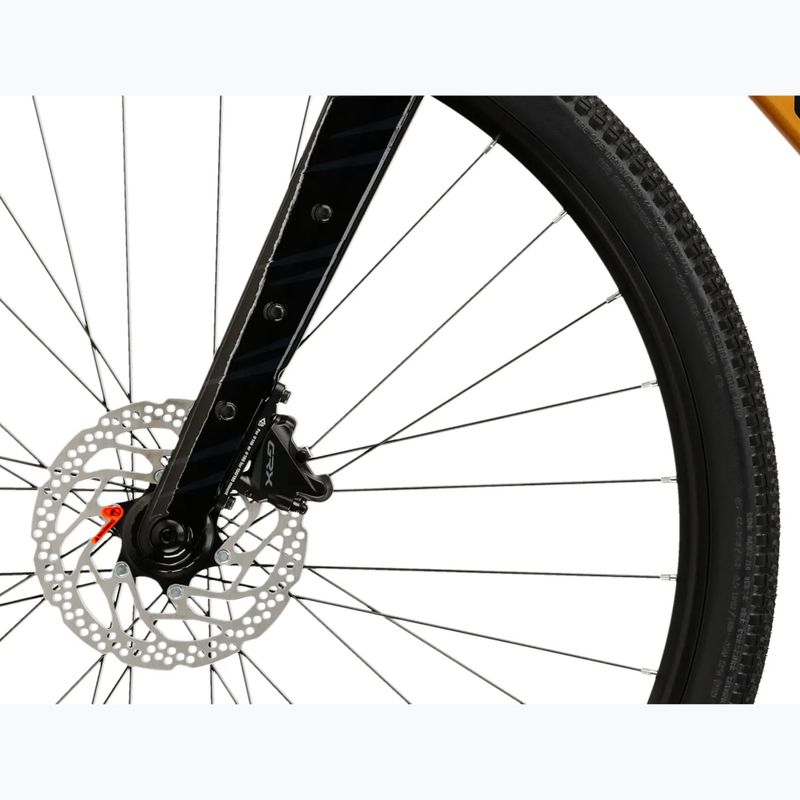 Gravel bike KROSS Esker 5.0 gold/graphite 8