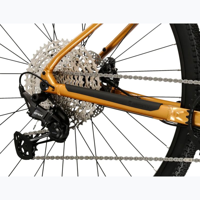 Gravel bike KROSS Esker 5.0 gold/graphite 9