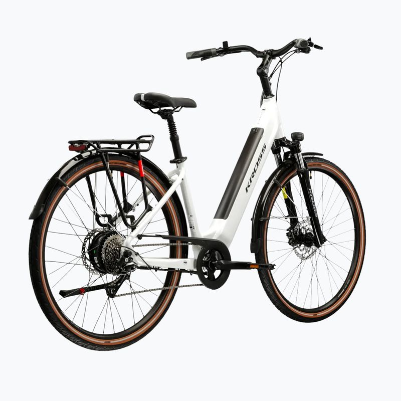 Electric bike KROSS Trans Hybrid 1.0 el. 522 Wh pearl/black/shine 3