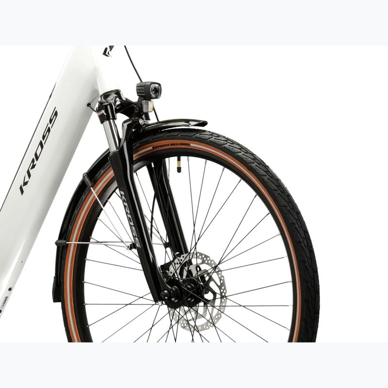 Electric bike KROSS Trans Hybrid 1.0 el. 522 Wh pearl/black/shine 6