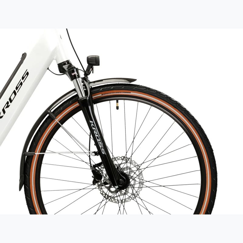 Electric bike KROSS Trans Hybrid 1.0 el. 522 Wh pearl/black/shine 7