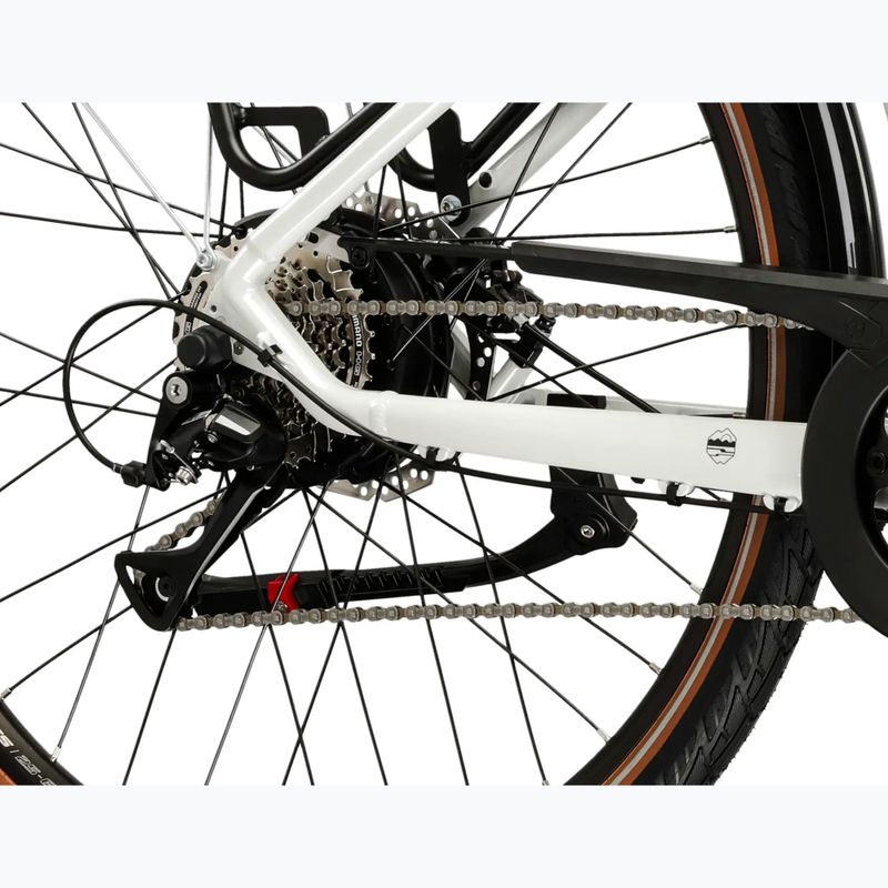 Electric bike KROSS Trans Hybrid 1.0 el. 522 Wh pearl/black/shine 10