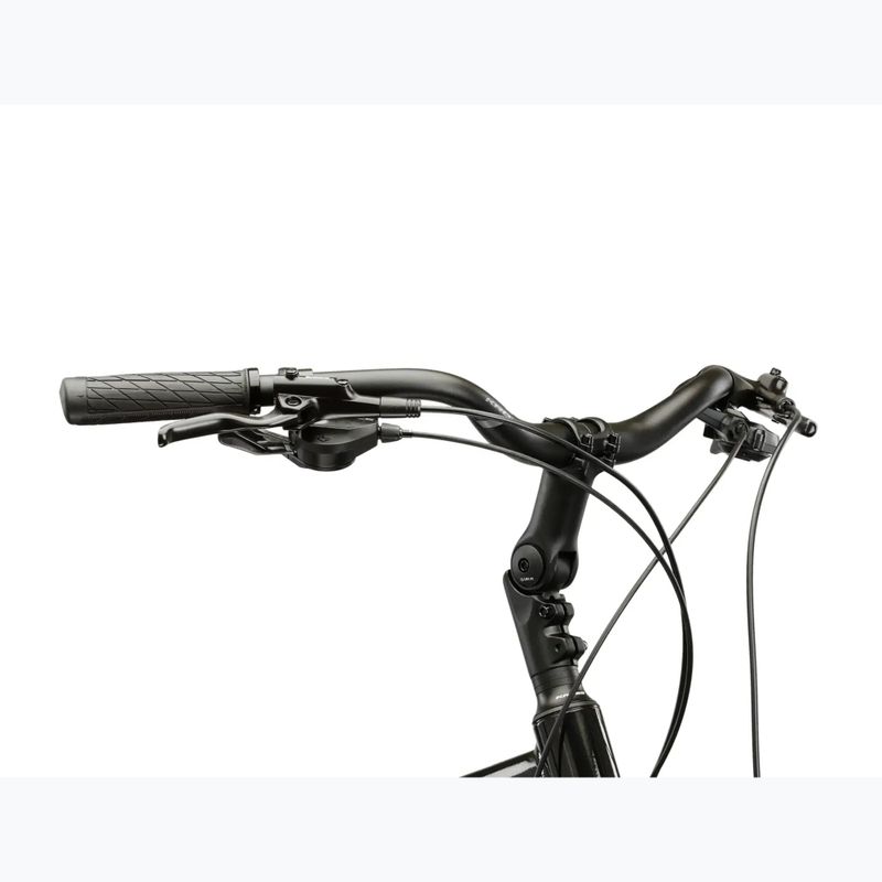 Men's trekking bike KROSS Trans 7.0 black/silver/shine 4