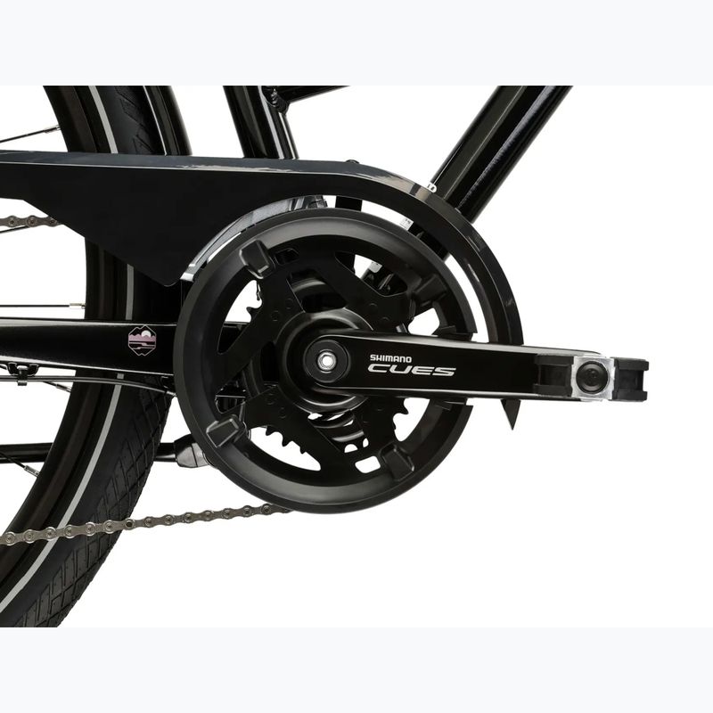 Women's trekking bike KROSS Trans 7.0 W black/pink/shine 10