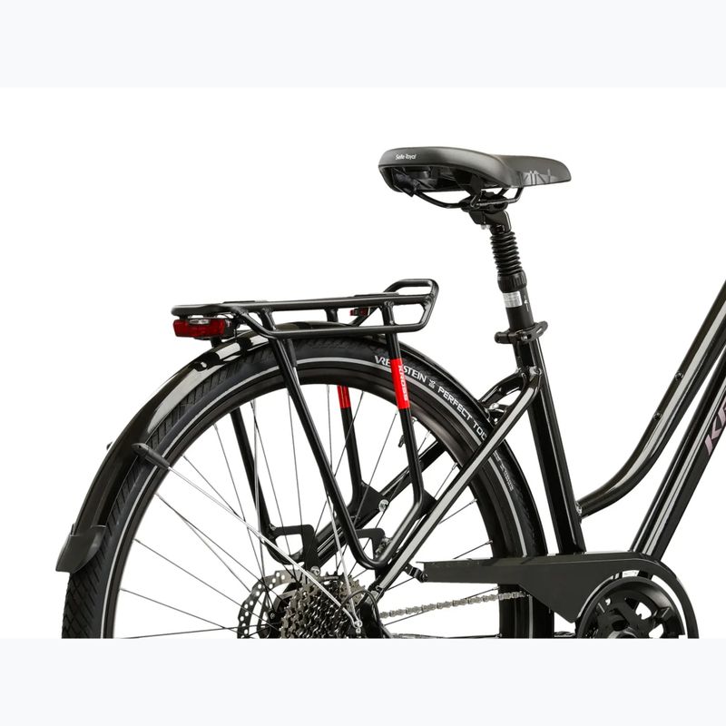 Women's trekking bike KROSS Trans 7.0 W black/pink/shine 11