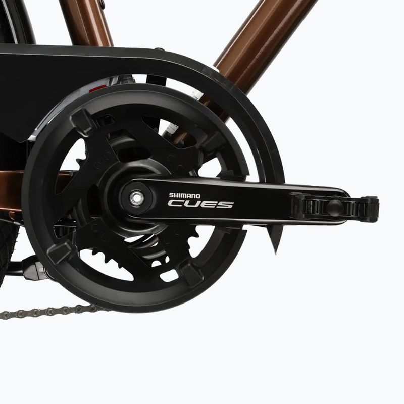 Trekking bike KROSS Trans 5.0 brown/silver/shine 10