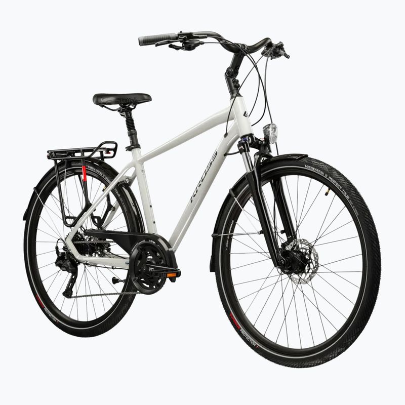 Trekking bike KROSS Trans 5.0 grey/navy/shine 2