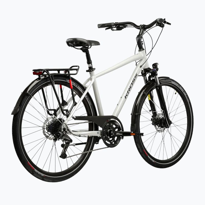 Trekking bike KROSS Trans 5.0 grey/navy/shine 3