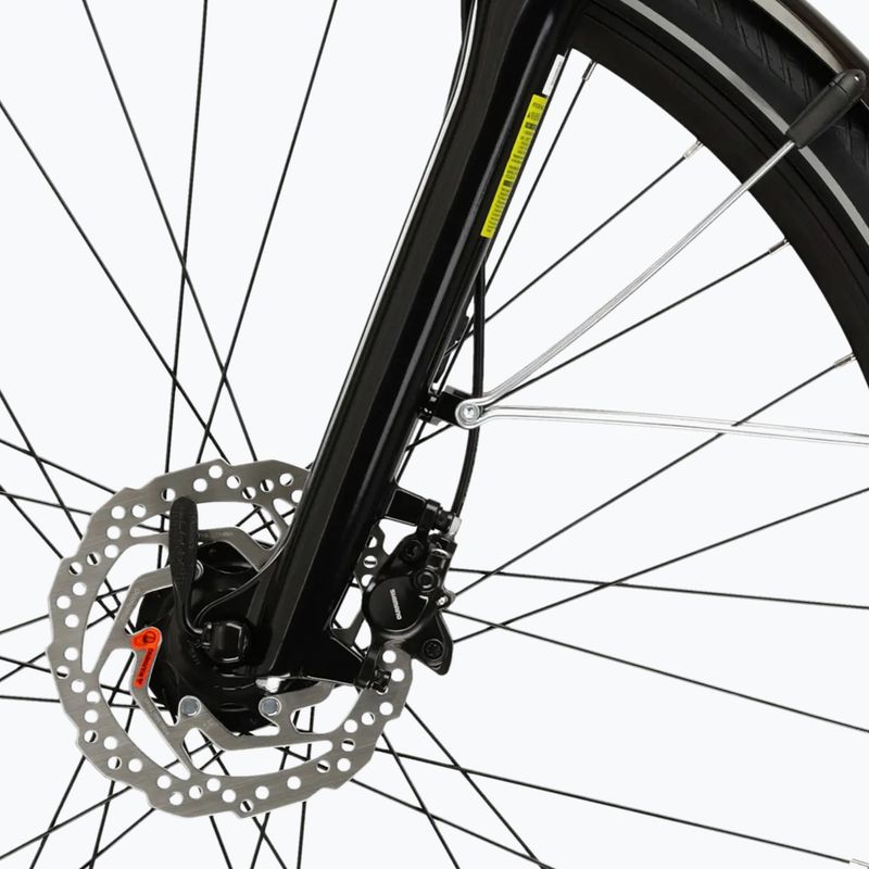 Women's trekking bike KROSS Trans 5.0 W red/silver/shine 7