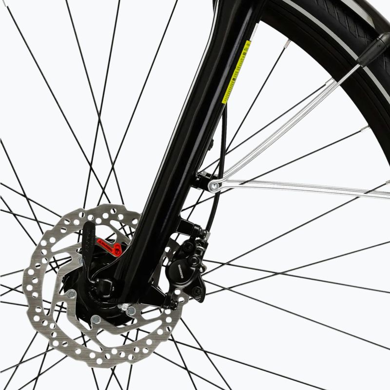 Women's trekking bike KROSS Trans 5.0 W grey/pink/shine 7