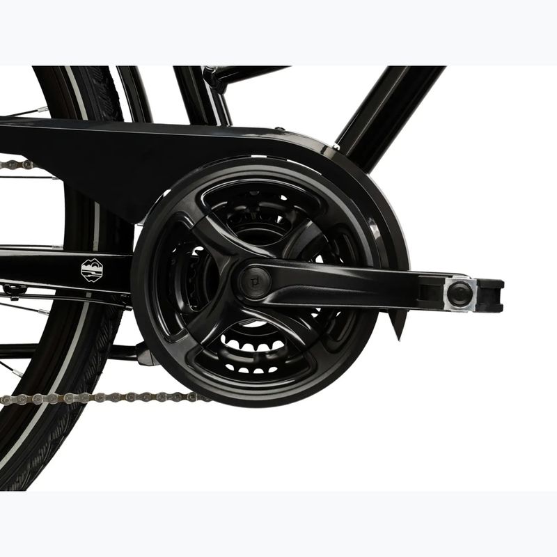 Women's trekking bike KROSS Trans 4.0 W black/silver/shine 10